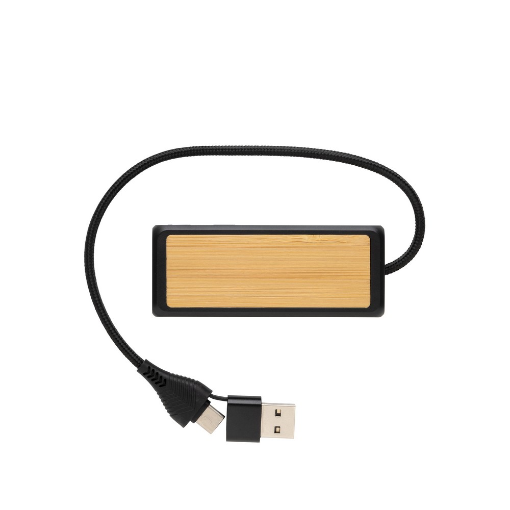 Hub USB, plastik z recyklingu P084191X