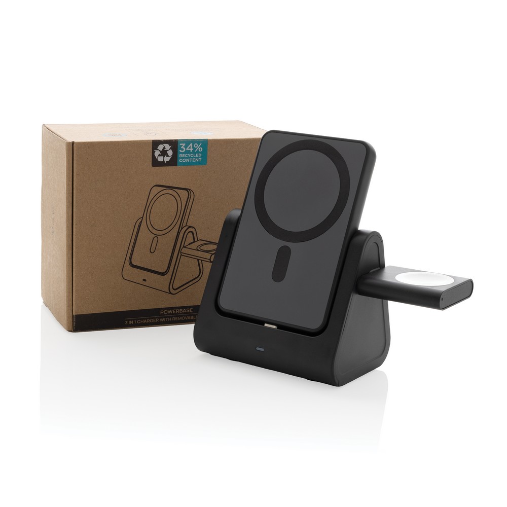 Power bank 3 w 1, ładowarka bezprzedowodowa P084197X