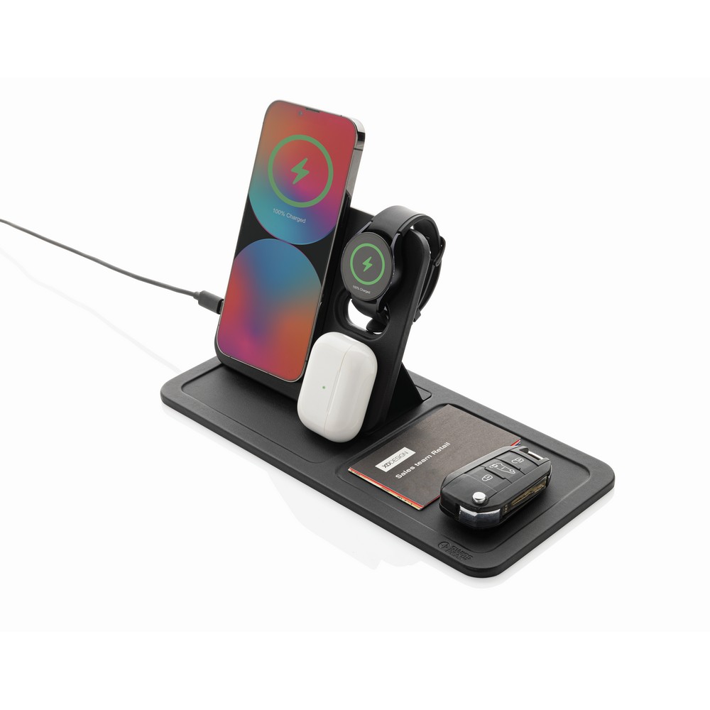 Ładowarka bezprzewodowa 3 w 1 Swiss Peak P101636X