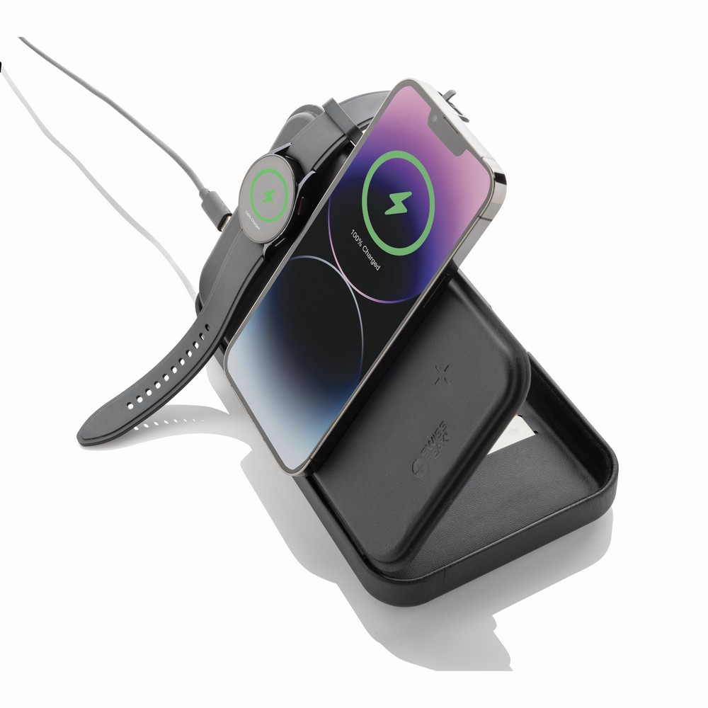 Organizer podróżny, ładowarka bezprzewodowa 3 w 1, 15W P101637X