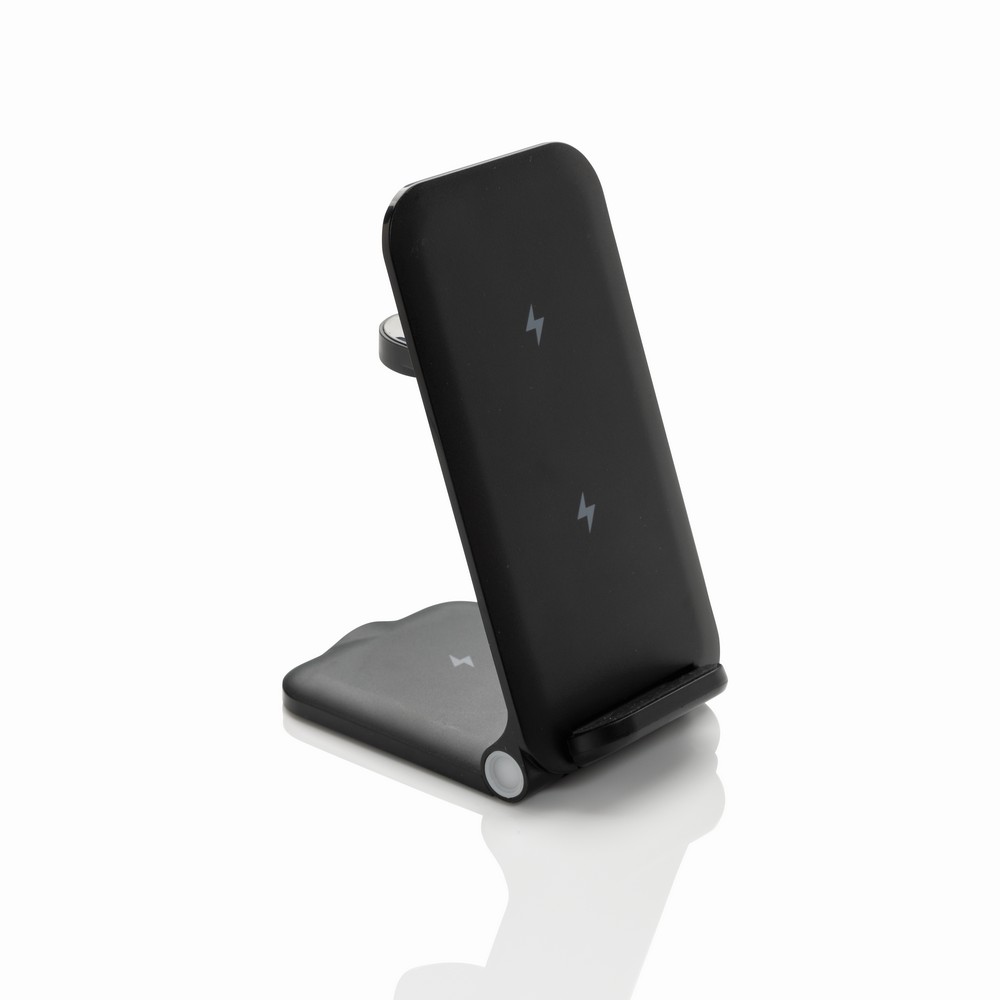 Ładowarka bezprzewodowa 3 w 1, 15W Powerpal P101638X AX-P309.0601