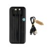Power bank 10000 mAh ze zintegrowanymi kablami Turbopack P101643X