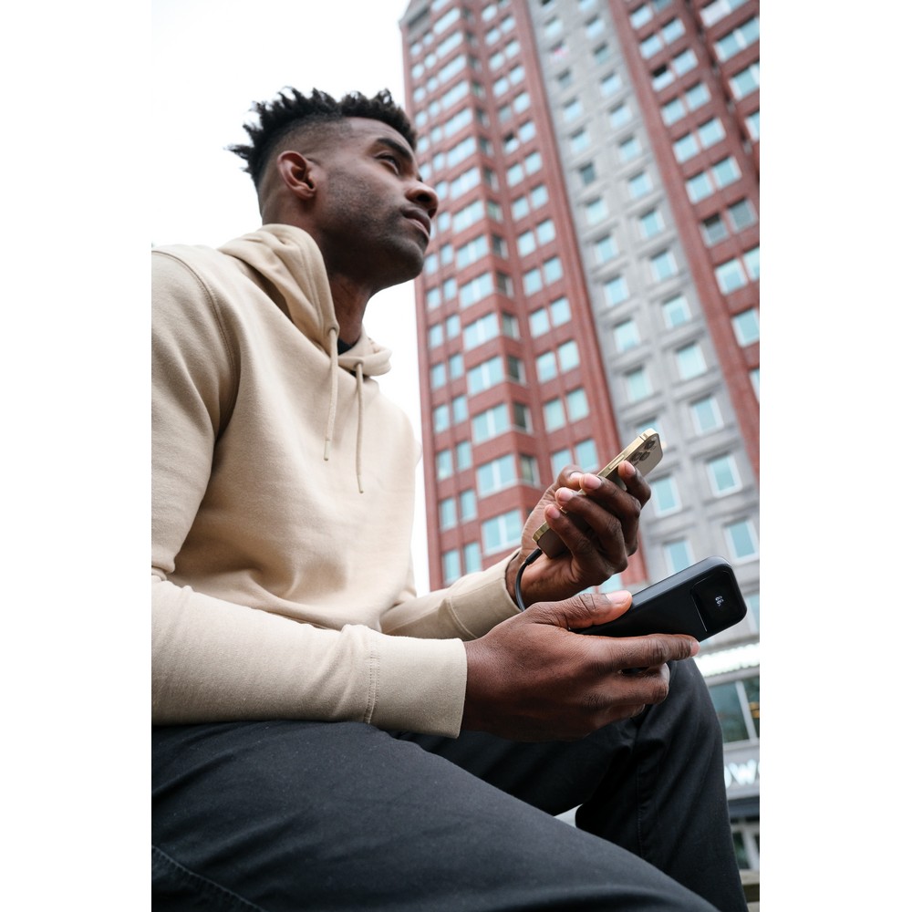 Power bank 10000 mAh ze zintegrowanymi kablami Turbopack P101643X