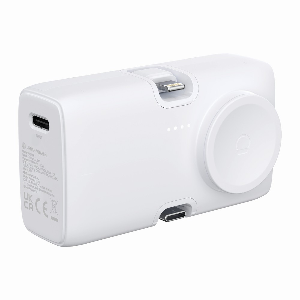 Power bank 5000 mAh Urban Vitamin San Diego P101651X biały