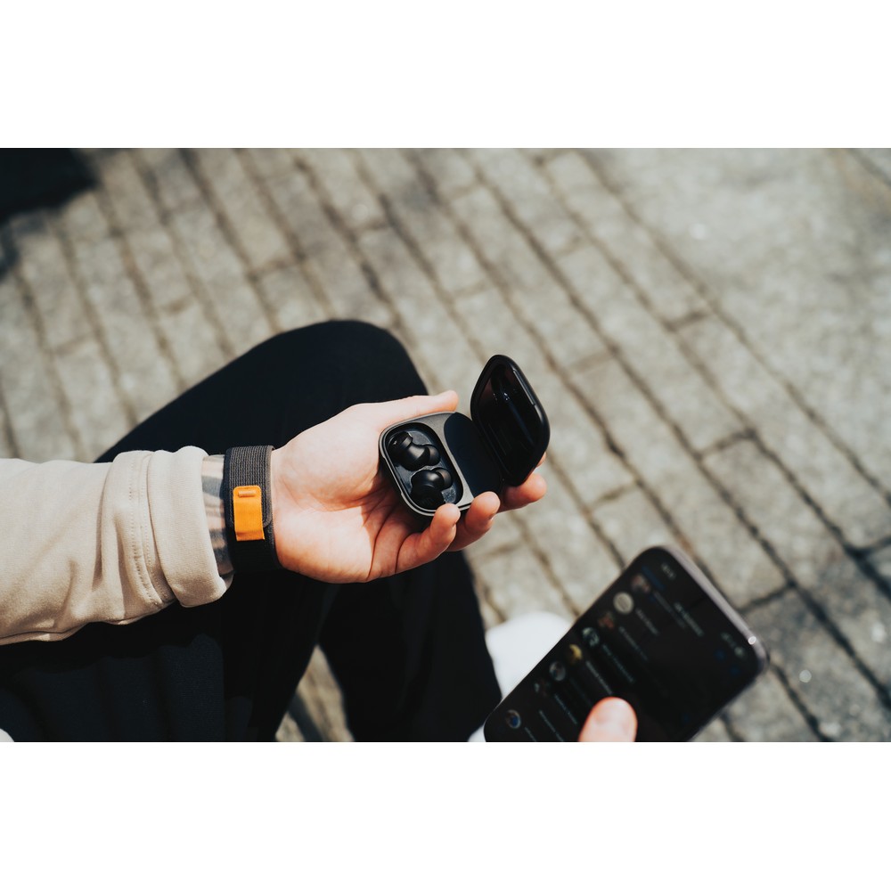 Bezprzewodowe słuchawki douszne z recyklingu Lakewood P084448X