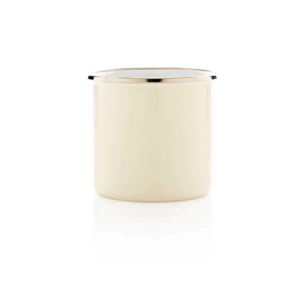 Emaliowany kubek 350 ml w stylu vintage P014951X