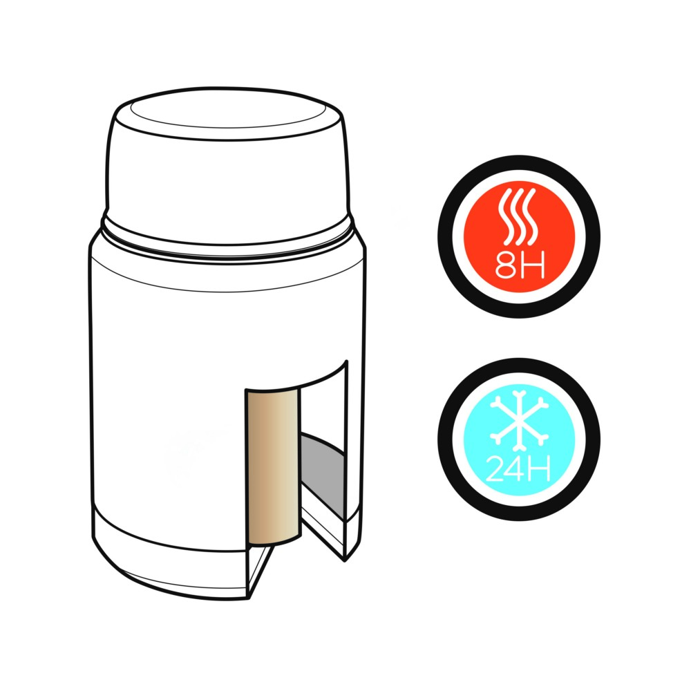 Próżniowy pojemnik na żywność 500 ml Swiss Peak Elite P008567X