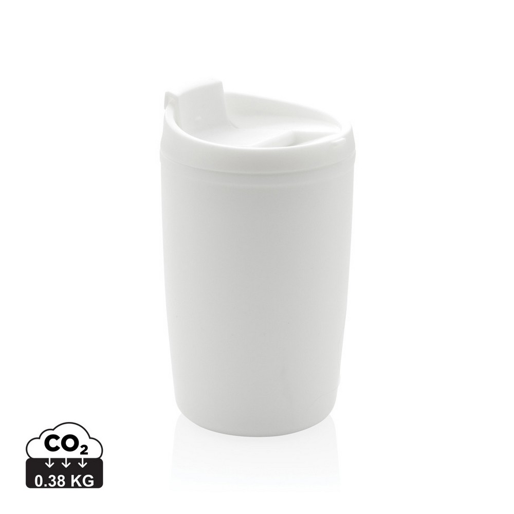 Kubek podróżny 300 ml z PP z recyklingu P043553X white