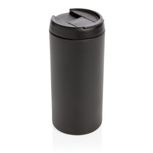 Kubek podróżny 300 ml Metro ze stali nierdzewnej z recyklingu P047398X AX-P435.04-W