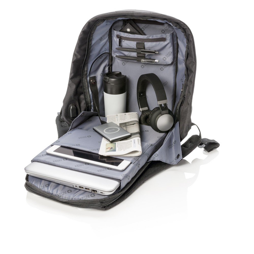 Plecak chroniący przed kieszonkowcami Swiss Peak AWARE™ RPET P047434X