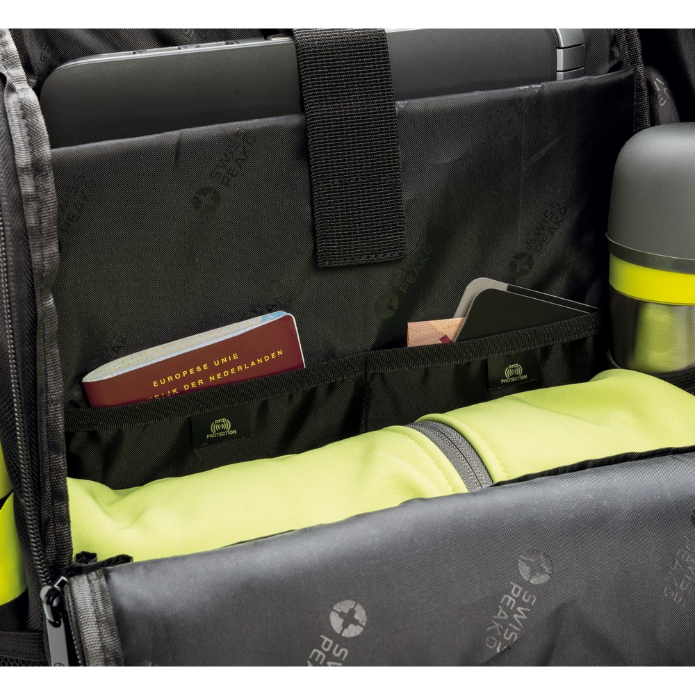 Plecak na laptopa 15" Swiss Peak AWARE™ RPET P045405X