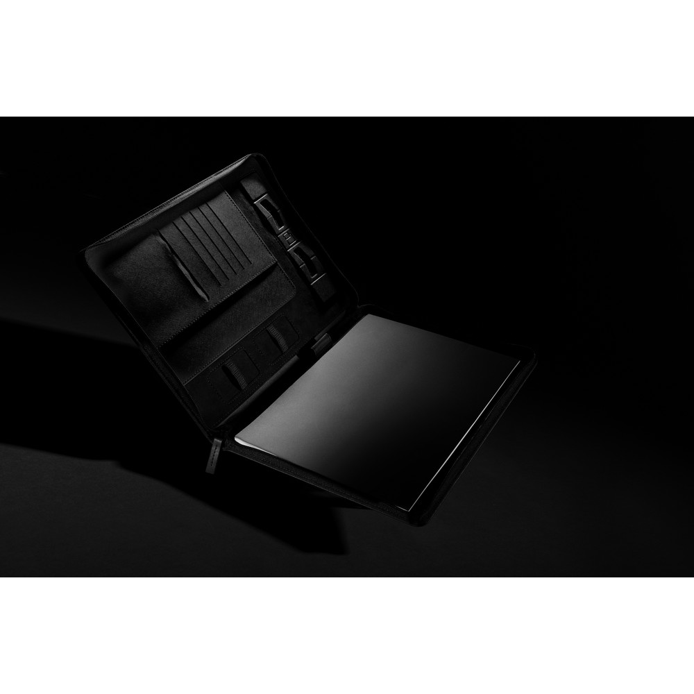 Teczka konferencyjna A4 Swiss Peak Heritage, notatnik, PU z recyklingu P043627X