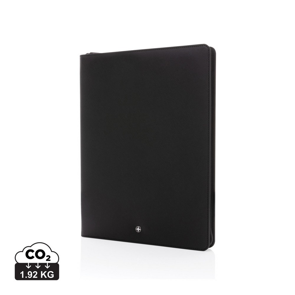 Teczka konferencyjna A4 Swiss Peak Heritage, notatnik, PU z recyklingu P043627X AX-P774.411