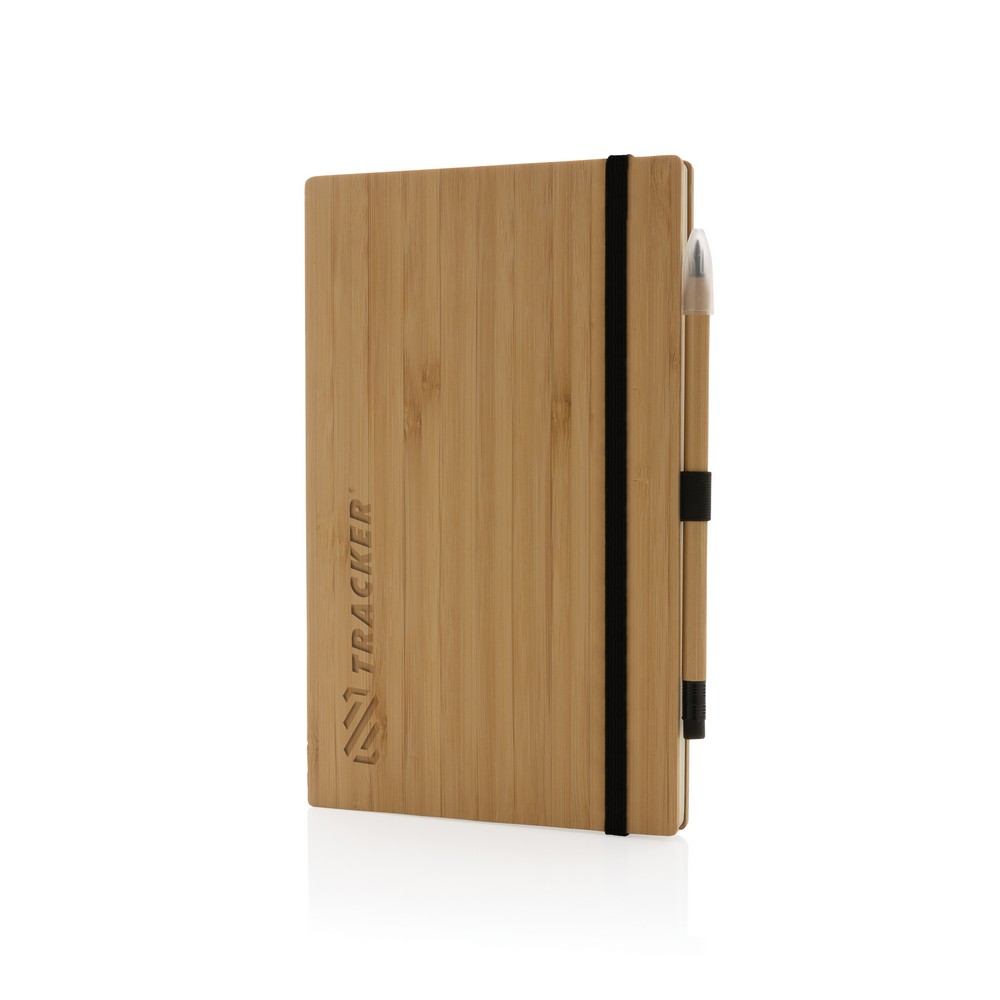 Bambusowy notatnik z ołówkiem Infinity P045410X