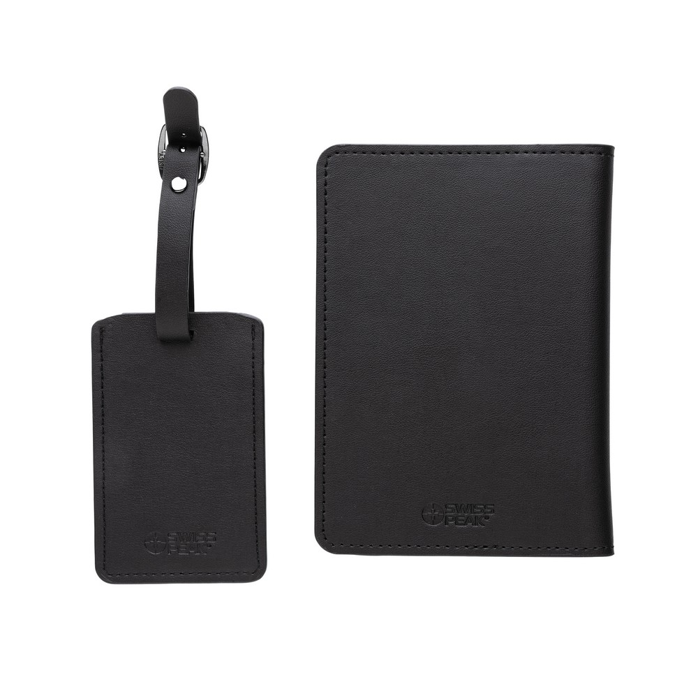 Zestaw podróżny Swiss Peak, PU z recyklingu P047445X