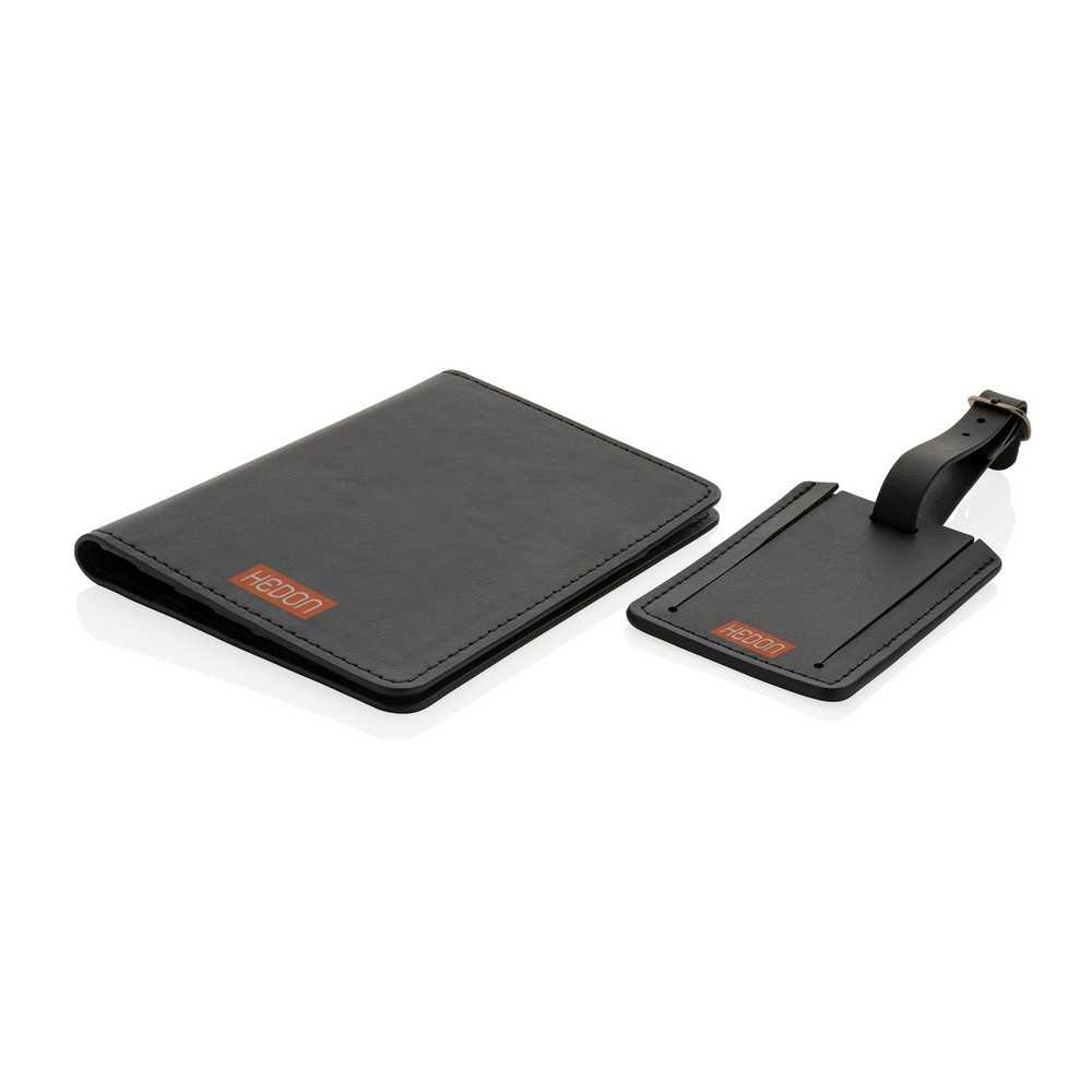 Zestaw podróżny Swiss Peak, PU z recyklingu P047445X