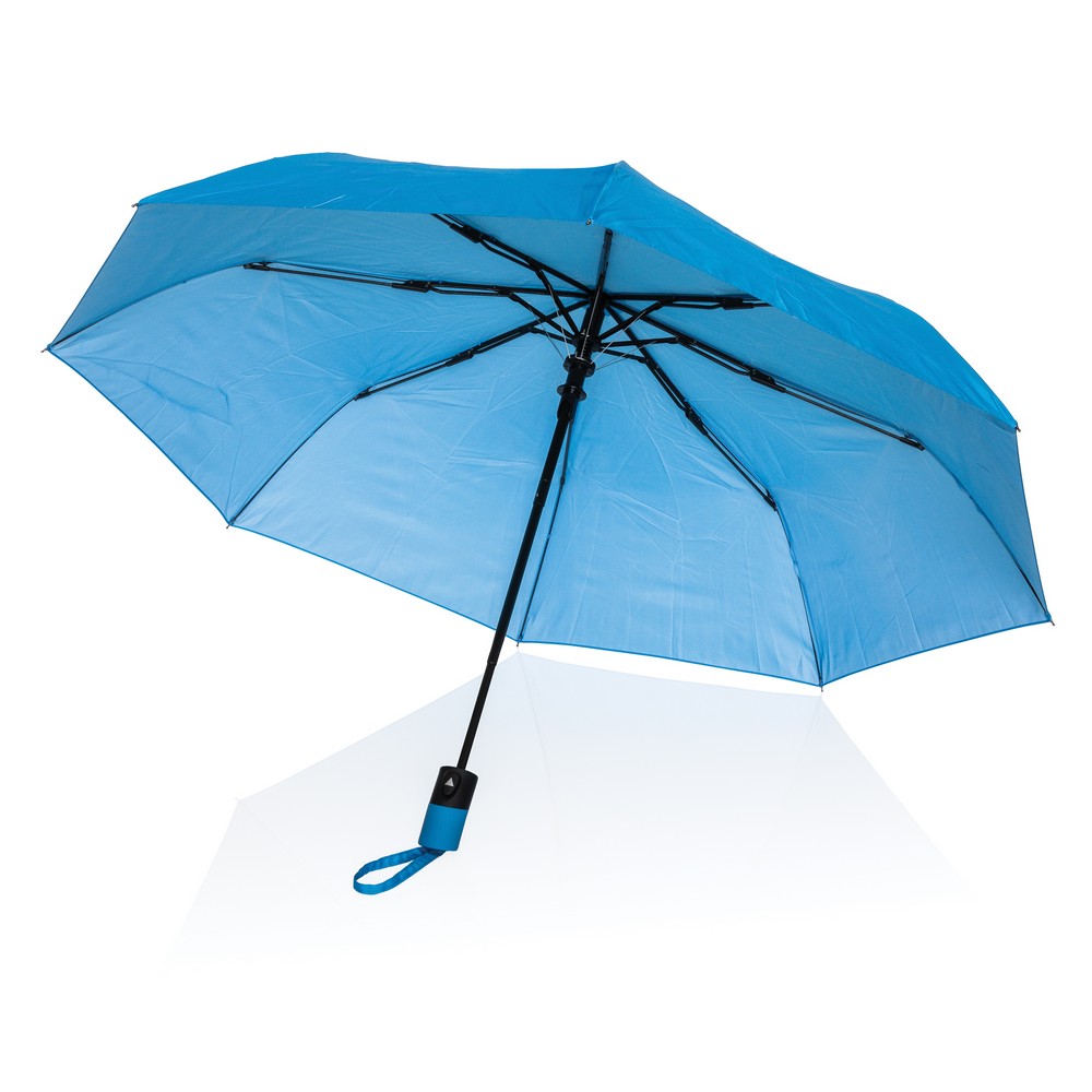Mały parasol automatyczny 21" Impact AWARE™ RPET P047448X niebieski