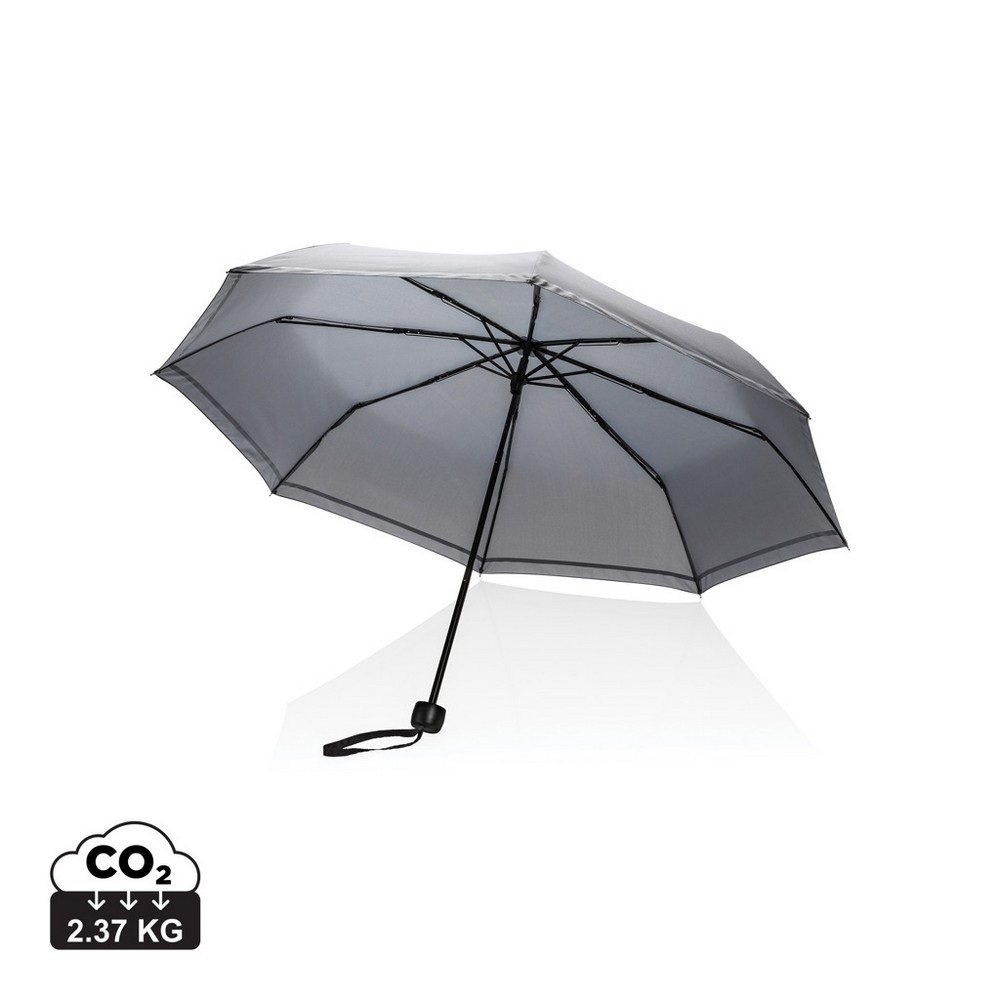 Mały parasol 20.5" Impact AWARE™ rPET P010420X szary