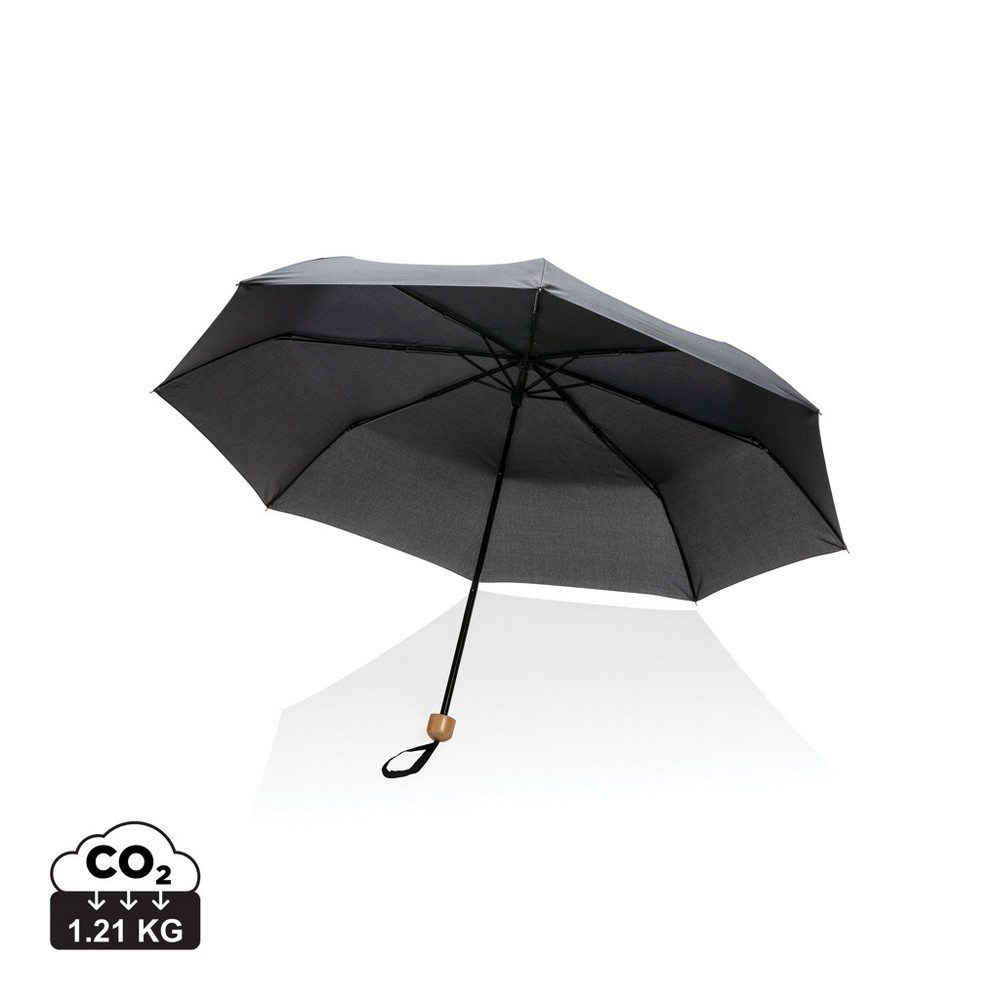Mały bambusowy parasol 20.5" AWARE™ RPET P010421X AX-P850.57-W