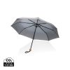 Mały bambusowy parasol 20.5" Impact AWARE™ rPET P010421X szary