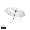 Mały bambusowy parasol 20.5" Impact AWARE™ rPET P010421X biały