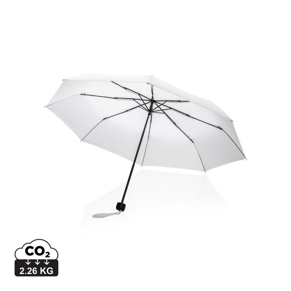 Mały parasol manualny 21" Impact AWARE rPET P016647X biały