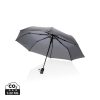 Mały parasol automatyczny 21" Impact AWARE™ rPET P010577X antracytowy