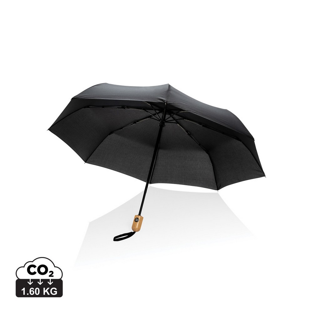 Bambusowy parasol automatyczny 21" AWARE™ RPET P010582X AX-P850.61-W