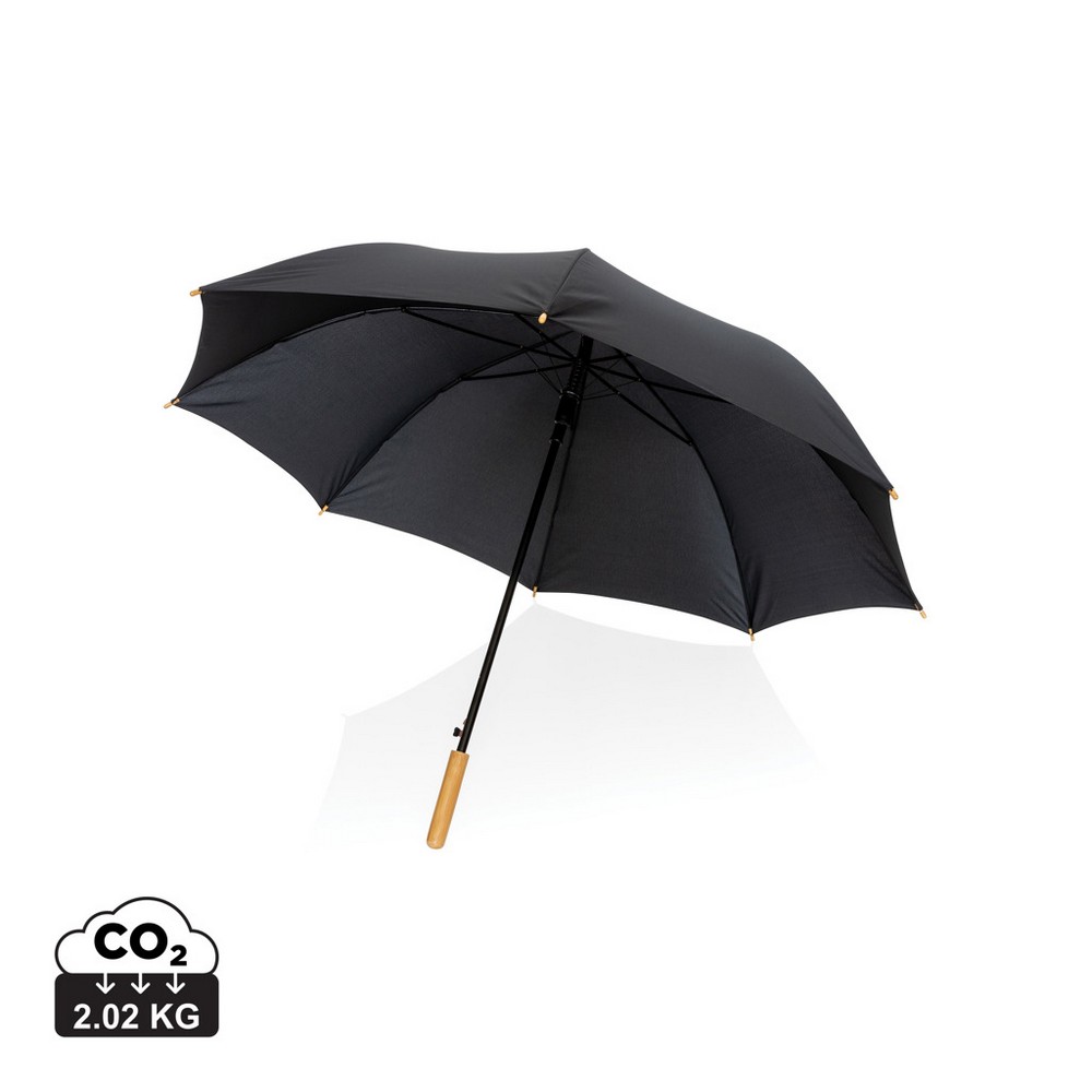 Bambusowy parasol automatyczny 27" AWARE™ RPET P010550X AX-P850.66-W