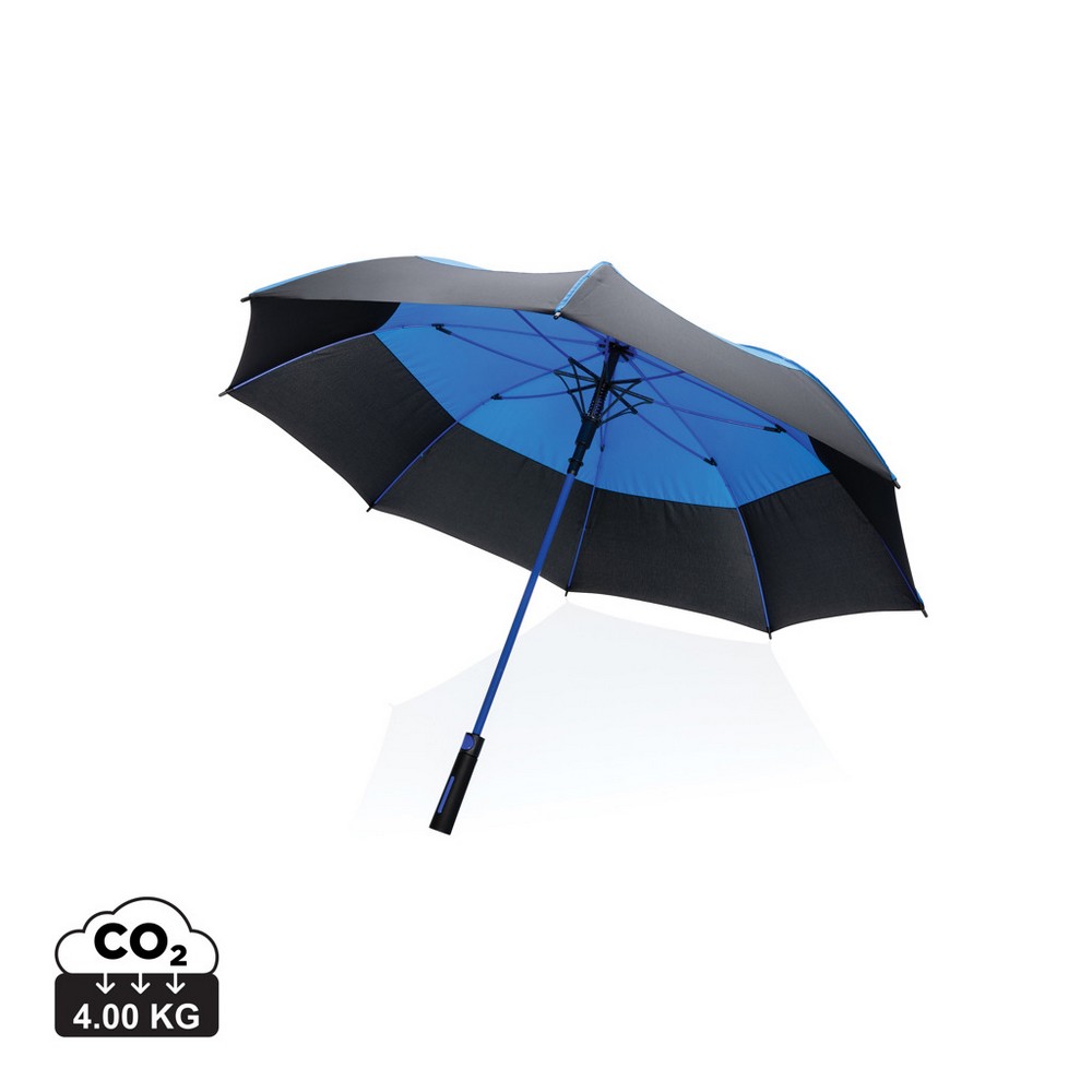 Parasol sztormowy 27", automatyczny Impact AWARE™ rPET P010590X niebieski