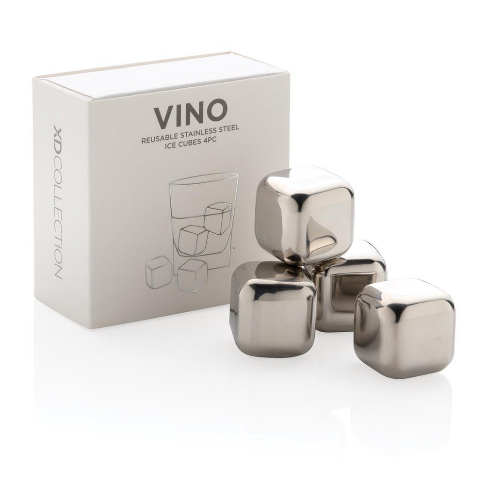 Chłodzące kostki do napojów 4 el. P009804X