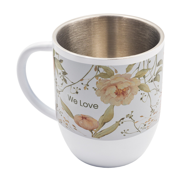 Kubek stalowy z powłoką sublimacyjną Alis 350 ml P084561R