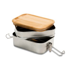 Double lunch box Alcora 1100 ml P054540R RO-R08209.01
