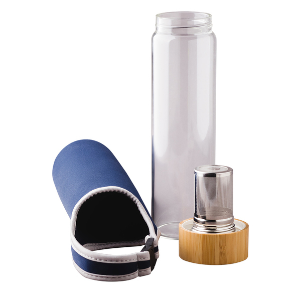 Szklana butelka z zaparzaczem herbaty Gourmet 600 ml P001424R 2 Szklana butelka z zaparzaczem herbaty Gourmet 600 ml P001424R