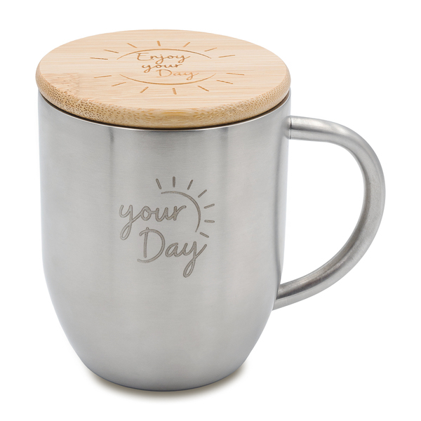 Kubek stalowy Maloy 350 ml P054520R