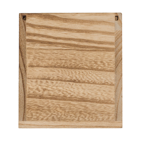 Świeca w drewnianym pudełku Silia P046996R