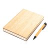 Zestaw bambusowy z notesem Lorca P001497R