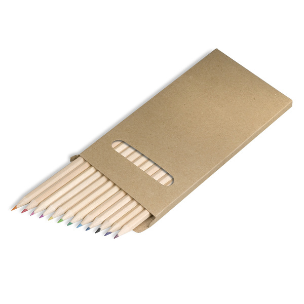 Zestaw 12 kredek o długości 18cm P000137R RO-R73775