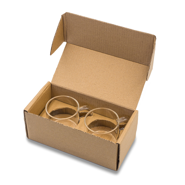 Zestaw szklanych filiżanek Liberika P054506R