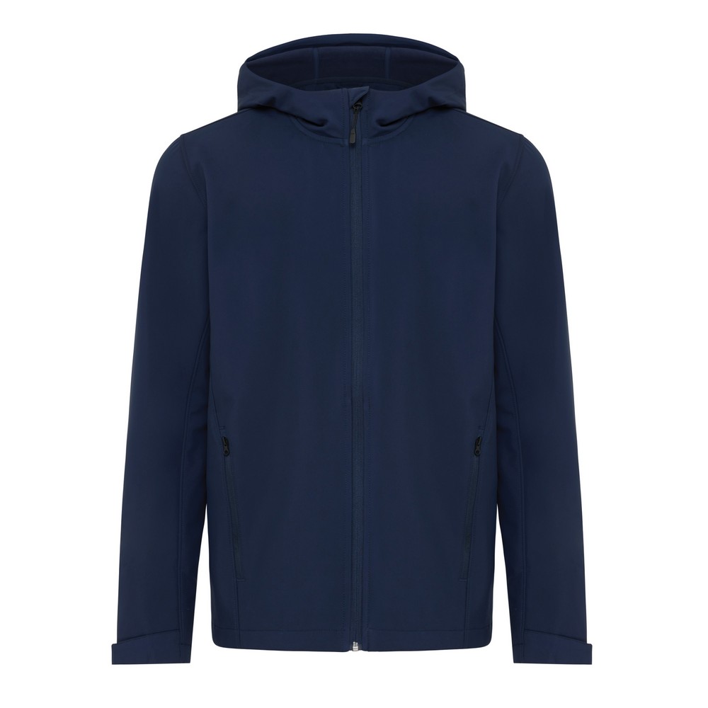 Męska kurtka softshell Iqoniq Makalu AWARE™ P054699X navy