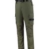 Work Pants Twill Cordura Stretch Spodnie robocze unisex P031168F army Work Pants Twill Cordura Stretch Spodnie robocze unisex P031168F army