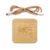 Bambusowa ładowarka bezprzewodowa 10W B'RIGHT | Jazzlyn P051787X
