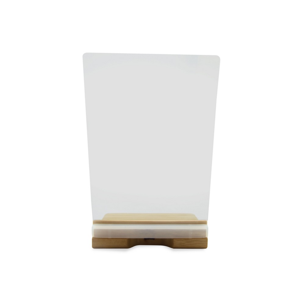 Bambusowa ładowarka bezprzewodowa 10W, ramka do zdjęć | Finneas P010328X