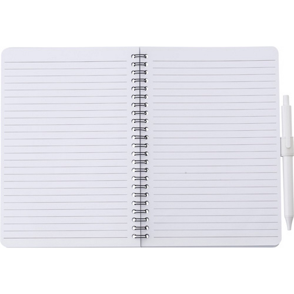 Antybakteryjny notatnik ok. A5 z długopisem P010255X