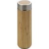 Bambusowy termos 420 ml, posiada sitko zatrzymujące fusy P009149X
