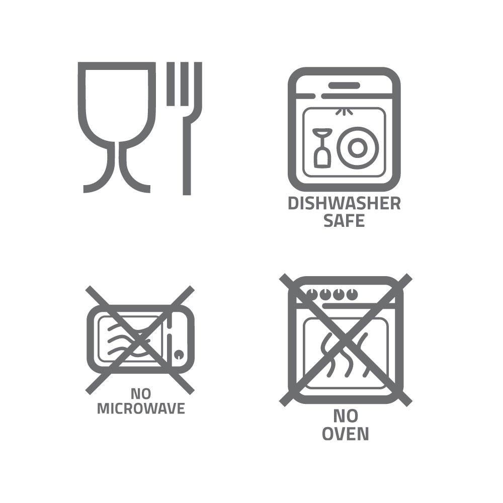 Emaliowany kubek 360 ml | Sandra P042577X