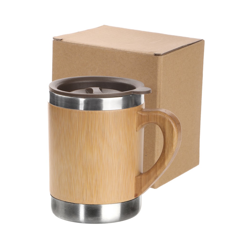 Bambusowy kubek termiczny 300 ml | Kol P009383X