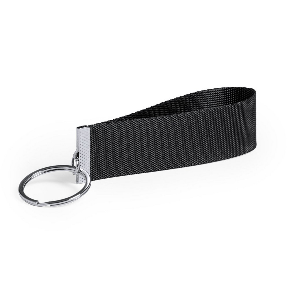 Brelok do kluczy z zawieszką P009399X czarny