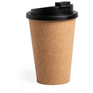 Korkowy kubek podróżny 350 ml z wieczkiem P009418X AX-V0884-00