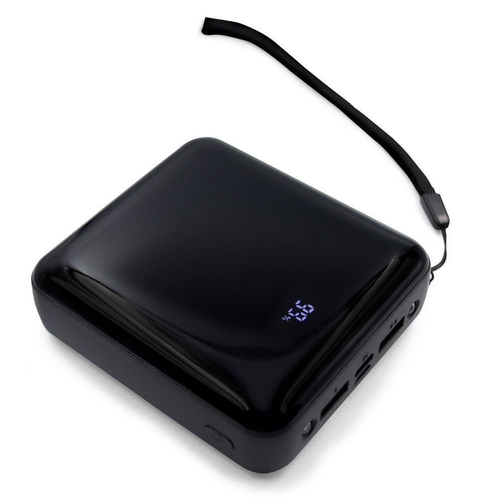 Power bank 10000 mAh, 3 kable do ładowania w komplecie | Tim P043744X AX-V0903-03